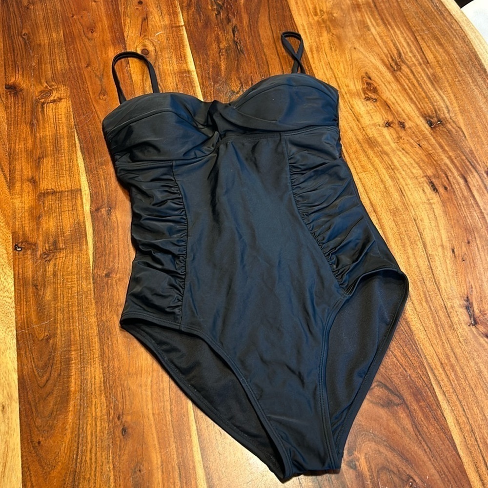 Old Navy Black Swimsuit one piece - Picture 3 of 6